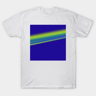 BLUE GREEN PURPLE PINK TEXTURE ART T-Shirt